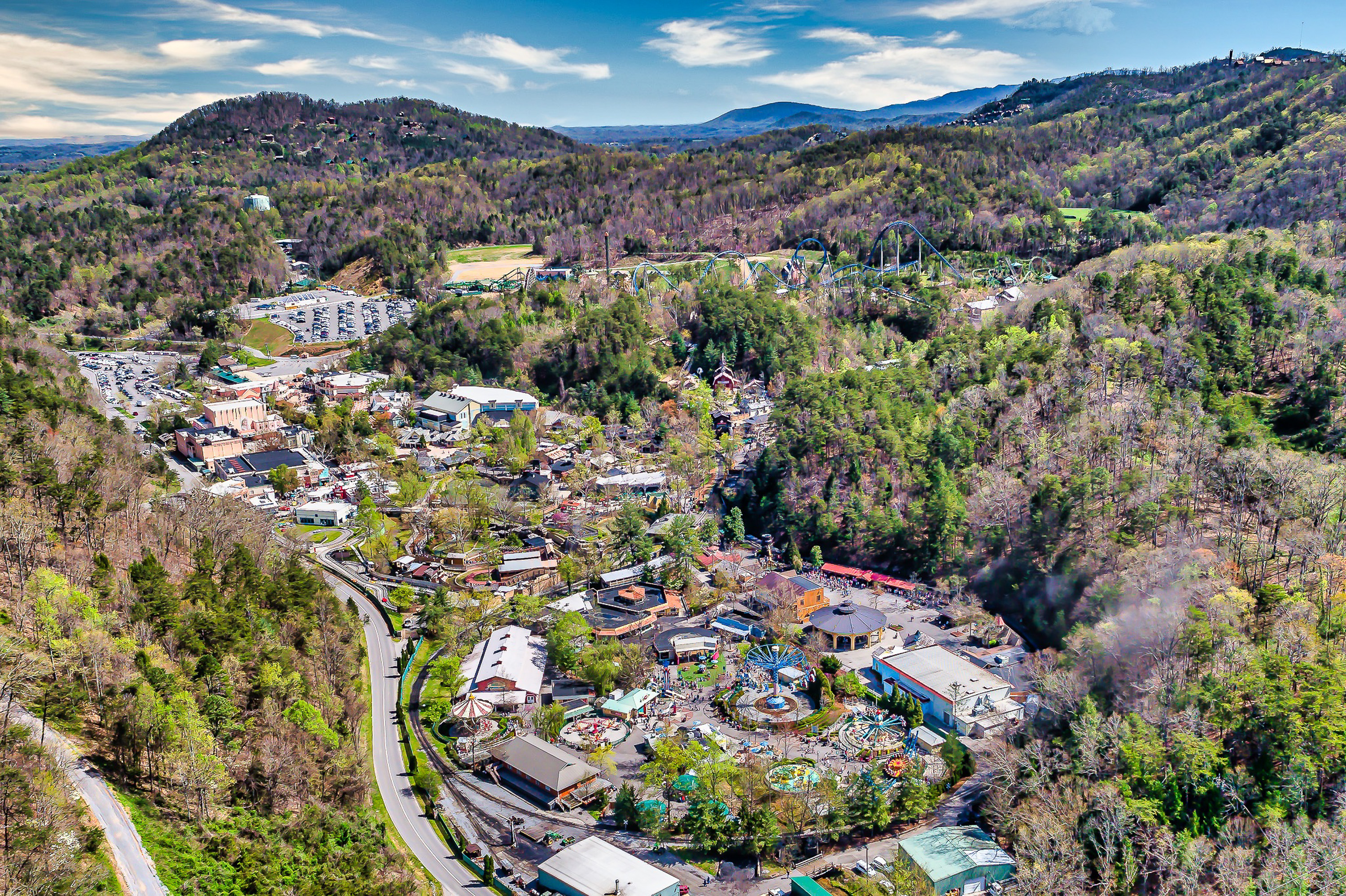 Dollywood theme park Pigeon Forge